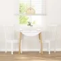 Sillas de comedor 2 unidades madera maciza de caucho blanco von , Essstühle - Ref: Foro24-4102393, Preis: 100,54 €, Rabatt: %