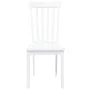Sillas de comedor 2 unidades madera maciza de caucho blanco von , Essstühle - Ref: Foro24-4102393, Preis: 100,54 €, Rabatt: %