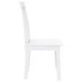 Sillas de comedor 2 unidades madera maciza de caucho blanco von , Essstühle - Ref: Foro24-4102393, Preis: 100,54 €, Rabatt: %