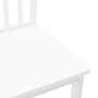 Sillas de comedor 2 unidades madera maciza de caucho blanco von , Essstühle - Ref: Foro24-4102393, Preis: 100,54 €, Rabatt: %