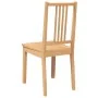Sillas de comedor 2 uds madera maciza natural caucho von , Essstühle - Ref: Foro24-4102398, Preis: 107,29 €, Rabatt: %