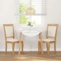 Sillas de comedor con cojines 2uds madera maciza natural caucho von , Essstühle - Ref: Foro24-4102488, Preis: 175,32 €, Rabat...