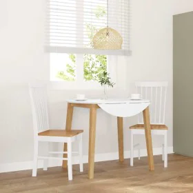 Sillas de comedor 2 unidades madera maciza de caucho blanco von , Essstühle - Ref: Foro24-4102504, Preis: 122,36 €, Rabatt: %