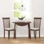 Sillas de comedor con cojines 2 uds madera maciza marrón caucho von , Essstühle - Ref: Foro24-4102387, Preis: 99,24 €, Rabatt: %