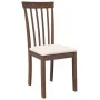 Sillas de comedor con cojines 2 uds madera maciza marrón caucho von , Essstühle - Ref: Foro24-4102387, Preis: 99,24 €, Rabatt: %