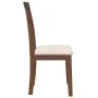 Sillas de comedor con cojines 2 uds madera maciza marrón caucho von , Essstühle - Ref: Foro24-4102387, Preis: 99,24 €, Rabatt: %