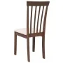 Sillas de comedor con cojines 2 uds madera maciza marrón caucho von , Essstühle - Ref: Foro24-4102387, Preis: 99,24 €, Rabatt: %