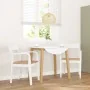 Sillas de comedor 2 unidades madera maciza de caucho blanco von , Essstühle - Ref: Foro24-4102512, Preis: 173,22 €, Rabatt: %