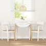 Sillas de comedor 2 unidades madera maciza de caucho blanco von , Essstühle - Ref: Foro24-4102512, Preis: 173,22 €, Rabatt: %