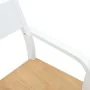 Sillas de comedor 2 unidades madera maciza de caucho blanco von , Essstühle - Ref: Foro24-4102512, Preis: 173,22 €, Rabatt: %