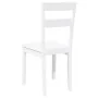 Sillas de comedor 2 unidades madera maciza de caucho blanco von , Essstühle - Ref: Foro24-4102385, Preis: 98,14 €, Rabatt: %