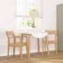 Sillas de comedor 2 uds madera maciza natural caucho by , dining chairs - Ref: Foro24-4102510, Price: 173,77 €, Discount: %
