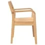 Sillas de comedor 2 uds madera maciza natural caucho by , dining chairs - Ref: Foro24-4102510, Price: 173,77 €, Discount: %
