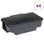 Trampas para ratones 4 uds. negro 22x12,5x7,5 cm by , Animal traps - Ref: Foro24-4106484, Price: 20,06 €, Discount: %