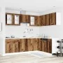 Mueble de cocina 11 piezas madera contrachapada madera vieja de , Armarios de cocina - Ref: Foro24-3328577, Precio: 670,01 €,...