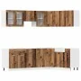 Mueble de cocina 11 piezas madera contrachapada madera vieja de , Armarios de cocina - Ref: Foro24-3328577, Precio: 670,01 €,...