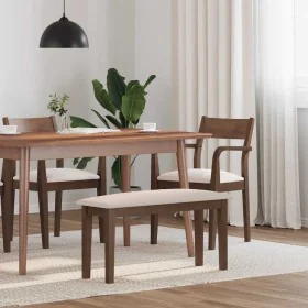 Banco 90 cm Madera Maciza Marrón Caucho von , Ess- und Küchenbänke - Ref: Foro24-4102592, Preis: 67,81 €, Rabatt: %