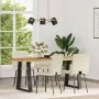 Sillas de comedor 4 unidades cuero sintético color crema von , Essstühle - Ref: Foro24-3315214, Preis: 168,59 €, Rabatt: %