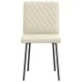 Sillas de comedor 4 unidades cuero sintético color crema von , Essstühle - Ref: Foro24-3315214, Preis: 168,59 €, Rabatt: %