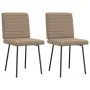 Sillas de comedor 2 unidades cuero sintético color capuchino von , Essstühle - Ref: Foro24-4101170, Preis: 86,96 €, Rabatt: %