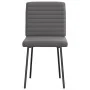Sillas de comedor 6 unidades cuero sintético gris by , dining chairs - Ref: Foro24-3315538, Price: 251,05 €, Discount: %