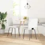 Sillas de comedor 2 unidades cuero sintético blanco by , dining chairs - Ref: Foro24-4101172, Price: 87,47 €, Discount: %