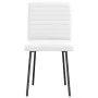 Sillas de comedor 2 unidades cuero sintético blanco by , dining chairs - Ref: Foro24-4101172, Price: 87,47 €, Discount: %