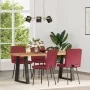 Sillas comedor 4 unidades cuero sintético rojo tinto von , Essstühle - Ref: Foro24-3315216, Preis: 168,57 €, Rabatt: %