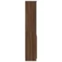 Aparador alto roble marrón 37,5x35x180 cm madera de ingeniería de , Aparadores - Ref: Foro24-861676, Precio: 85,57 €, Descuen...