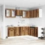 Mueble de cocina 11 piezas madera contrachapada madera vieja by , Kitchen cabinets - Ref: Foro24-3328575, Price: 640,62 €, Di...