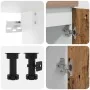Mueble de cocina 11 piezas madera contrachapada madera vieja by , Kitchen cabinets - Ref: Foro24-3328575, Price: 640,62 €, Di...