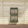 Nido para gallinas con 4 compartimentos de metal verde oliva by , Cages and habitats for small animals - Ref: Foro24-864353, ...