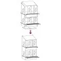 Nido para gallinas con 4 compartimentos de metal verde oliva by , Cages and habitats for small animals - Ref: Foro24-864353, ...