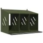 Nido para gallinas con 3 compartimentos de metal verde oliva by , Cages and habitats for small animals - Ref: Foro24-864345, ...