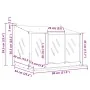 Nido para gallinas con 3 compartimentos de metal verde oliva by , Cages and habitats for small animals - Ref: Foro24-864345, ...