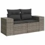 Set sofás jardín y cojines 10 pzas ratán sintético acacia gris von , Gartensets - Ref: Foro24-3327427, Preis: 771,50 €, Rabat...