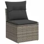 Set sofás jardín y cojines 8 pzas ratán sintético acacia gris by , Garden sets - Ref: Foro24-3327574, Price: 553,48 €, Discou...