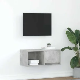 Mueble de TV madera de ingeniería gris hormigón 60x31x25,5 cm de , Muebles TV - Ref: Foro24-861442, Precio: 37,76 €, Descuent...