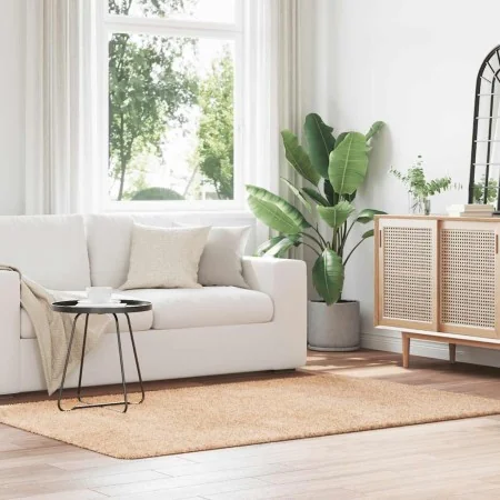 Alfombra peluda de pelo largo NAVARRA beige 130x200cm Poliéster by , Rugs - Ref: Foro24-4102829, Price: 43,78 €, Discount: %