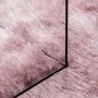 Alfombra de pelo largo NAVARRA rosa polvoriento 100x100 cm by , Rugs - Ref: Foro24-4102897, Price: 21,27 €, Discount: %