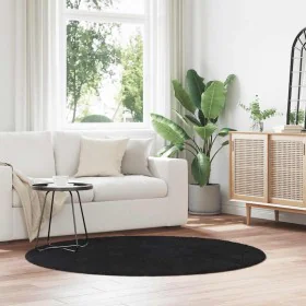 Alfombra peluda de pelo largo NAVARRA negra 160x160cm poliéster von , Teppiche - Ref: Foro24-4102910, Preis: 35,54 €, Rabatt: %