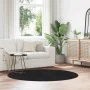 Alfombra peluda de pelo largo NAVARRA negra 160x160cm poliéster de , Alfombras - Ref: Foro24-4102910, Precio: 35,38 €, Descue...