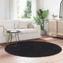 Alfombra peluda de pelo largo NAVARRA negra 160x160cm poliéster de , Alfombras - Ref: Foro24-4102910, Precio: 35,38 €, Descue...