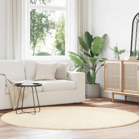 Alfombra peluda de pelo largo NAVARRA crema 200x200cm poliéster by , Rugs - Ref: Foro24-4102919, Price: 57,41 €, Discount: %
