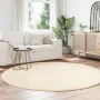 Alfombra peluda de pelo largo NAVARRA crema 200x200cm poliéster by , Rugs - Ref: Foro24-4102919, Price: 57,41 €, Discount: %