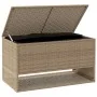 Cojines para exterior beige 100x55x55,5 cm ratán sintético by , Outdoor storage boxes - Ref: Foro24-4104144, Price: 143,70 €,...