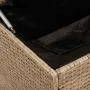 Cojines para exterior beige 100x55x55,5 cm ratán sintético by , Outdoor storage boxes - Ref: Foro24-4104144, Price: 143,70 €,...