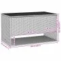 Cojines para exterior beige 100x55x55,5 cm ratán sintético by , Outdoor storage boxes - Ref: Foro24-4104144, Price: 143,70 €,...