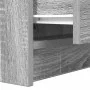 Mesilla de noche con 2 cajones gris Sonoma 38x34x80 cm de , Mesitas de noche - Ref: Foro24-861365, Precio: 55,32 €, Descuento: %