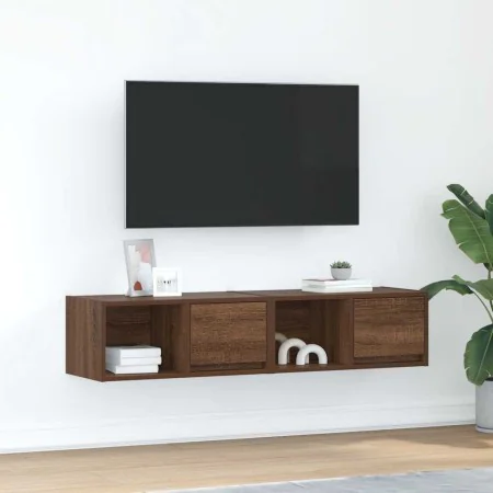 Muebles de TV 2uds Roble marrón 60x31x25,5 cm Madera ingeniería von , TV-Möbel - Ref: Foro24-861449, Preis: 64,86 €, Rabatt: %